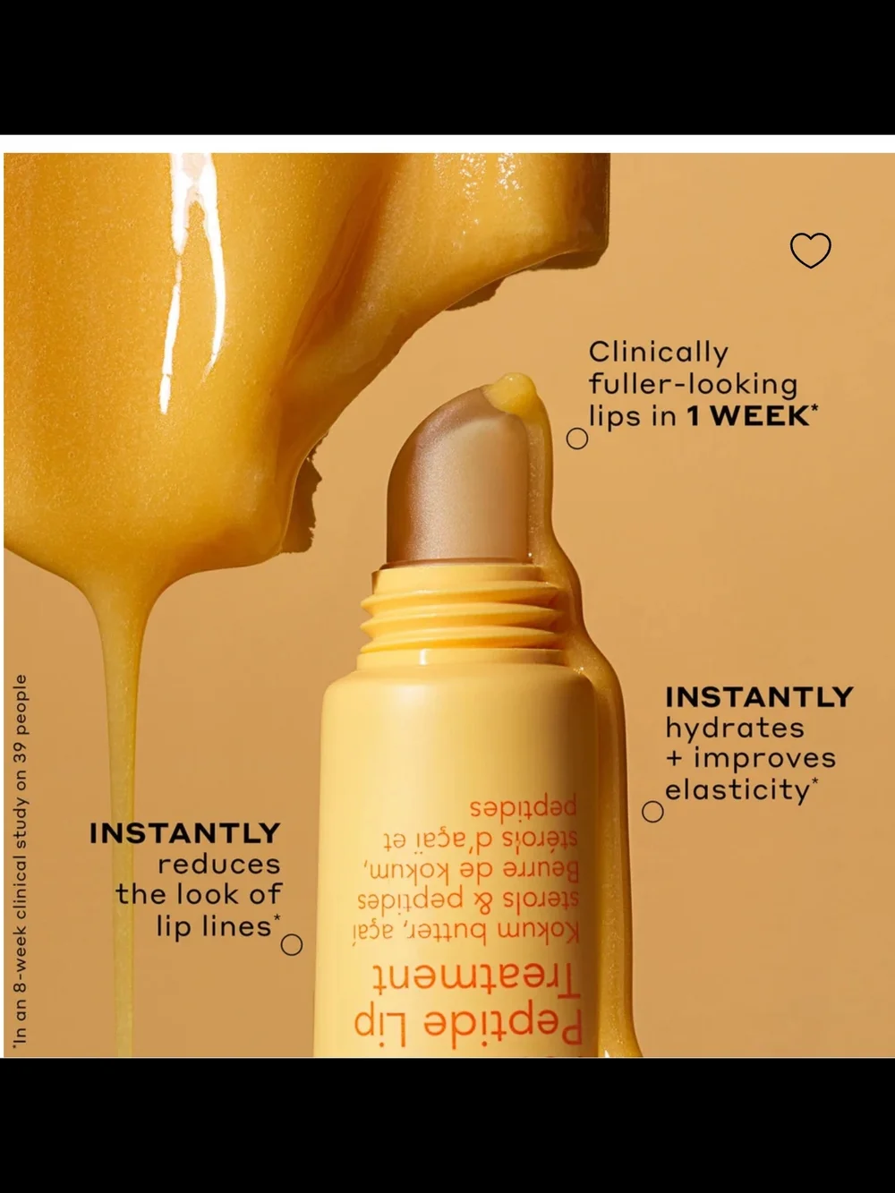 Ole Henriksen Pout Preserve Peptide Lip Treatment In Citrus Sunshine NWOB